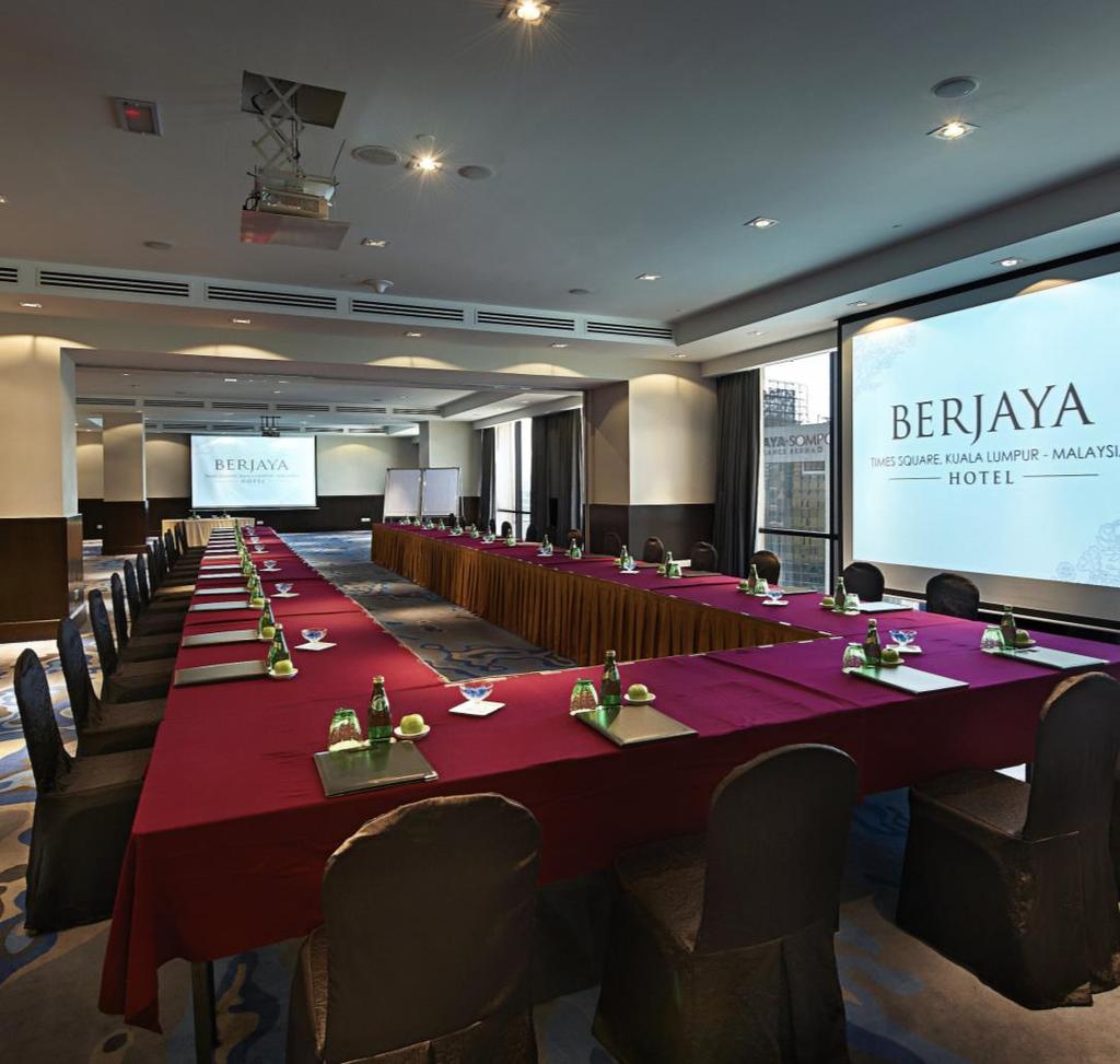 MEETINGS & EVENTS Ideally located in Malaysia s central business district, Berjaya Times Square Hotel, Kuala Lumpur is excellent for both business or leisure meetings and functions and is reputed to