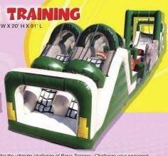 Obstacle courses DESCRIPTION PRICES (4 hour rental) PICTURE Treasure Island Obstacle Course This