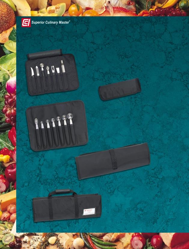 Garnishing Roll Only 38290-Case Nylon Lockable Case complete with grey PVC Knife and Tool Tray (Knives and Tools not included) 2364-7PC.