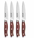ERGO CHEF Crimson Cutlery 8" Carving Knife, 72124 851287004720 6" Utility Knife, 72125 851287004737 3.
