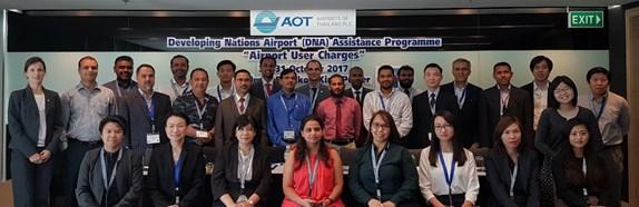 Final DNA Seminar of 2017 By Melisa Monje, Manager Global Training, ACI World ACI Global Training Newsletter - November 2017 Airports of Thailand hosted the final Developing Nations Airport
