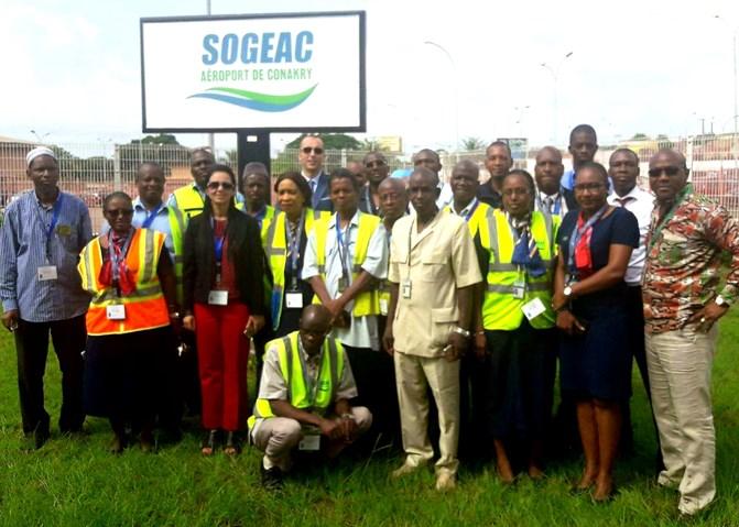 Conakry International Airport receives two-week airport safety training By Issa Castro, Manager, Global Training ACI Global Training recently delivered the 10-day safety training at the Conakry