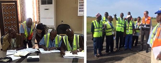 Conakry International Airport receives two-week airport safety training (continued) ACI was pleased to hear that the training was successfully received to the satisfaction of all the participants.