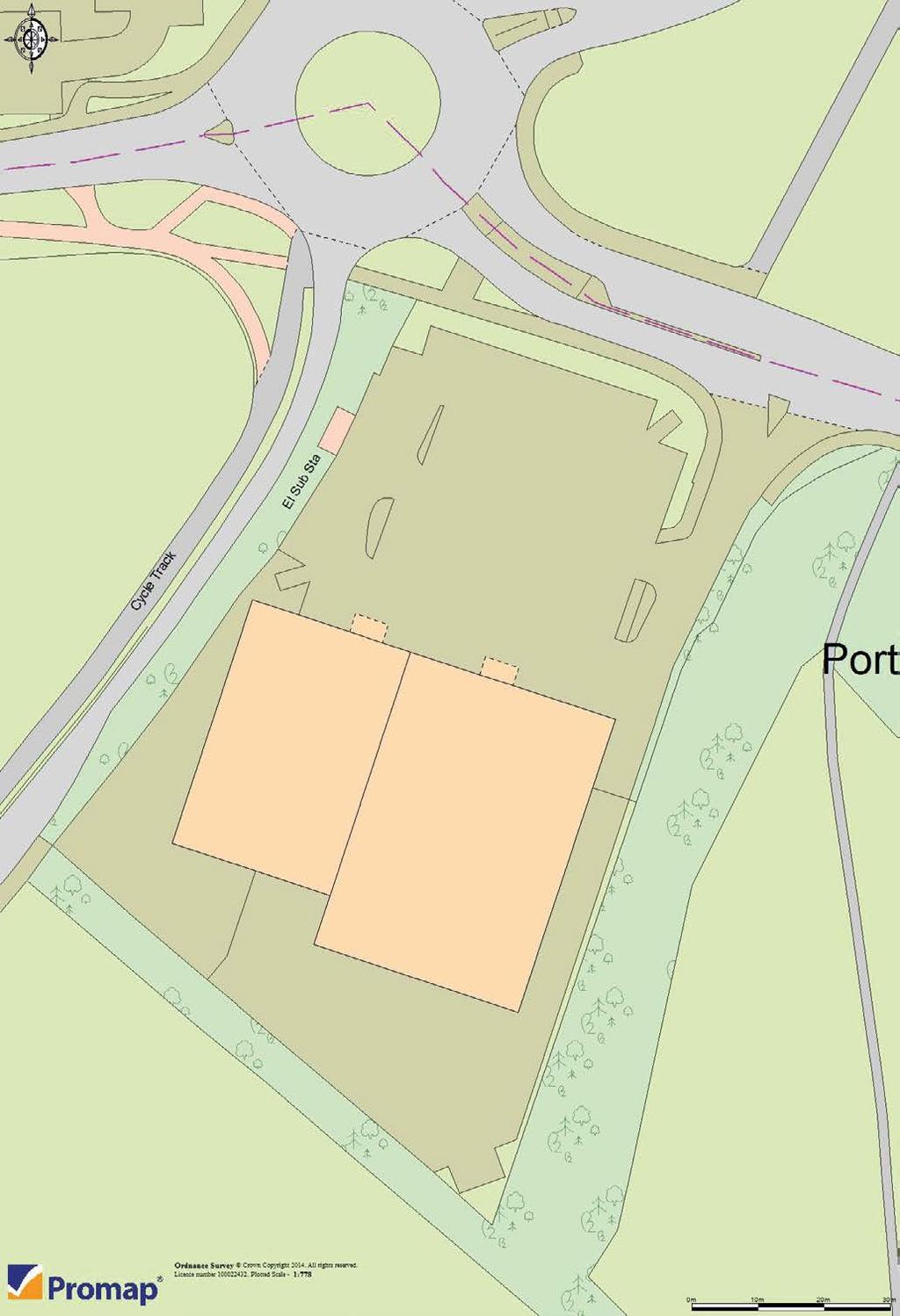 BURRFIELDS RETAIL PARK, BURRFIELDS ROAD, PORTSMOUTH, PO 5HH Tenure and Tenancy The site, delineated below, is held freehold.