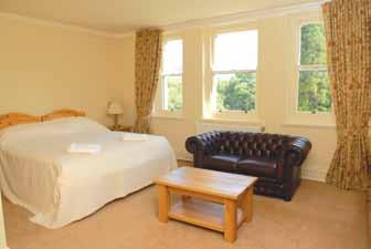 bedroom suites. We are pleased to be able to offer these luxurious bedrooms on a B&B basis. The rooms are available for a minimum of two nights, advanced booking is essential.