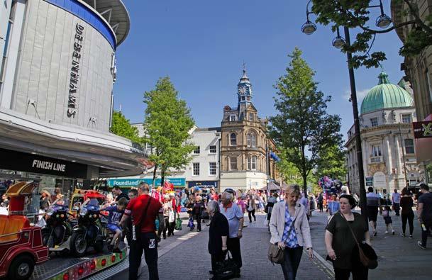 The town boasts an excellent mix of national and local occupiers which serve the local community and catchment area.