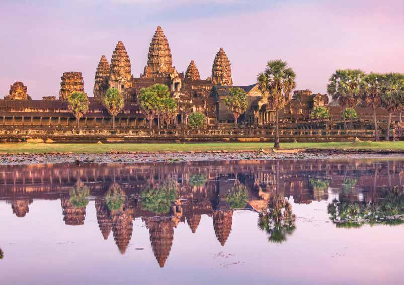 ASIA, INDIA & THE PACIFIC Experience the sunrise over mystical Angkor Wat in Cambodia DAY 6: Ho Chi Minh City Vibrant, Evocative Saigon Fly this morning to Ho Chi Minh City, formerly known as Saigon.