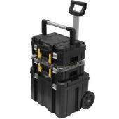 .. CODE 1-95-622 PRICE 148,84 METAL-PLASTIC ROLLING WORKSTATION Stanley Rolling Workshop : Stanley 1-95-621 Large metal storage bin 20 Detachable metal plastic tool box with removable tray Large
