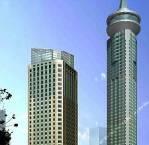 Shanghai east jinjiang Hilton doubletree things two floor to 47 floors standing proudly in pudong, overlooking the