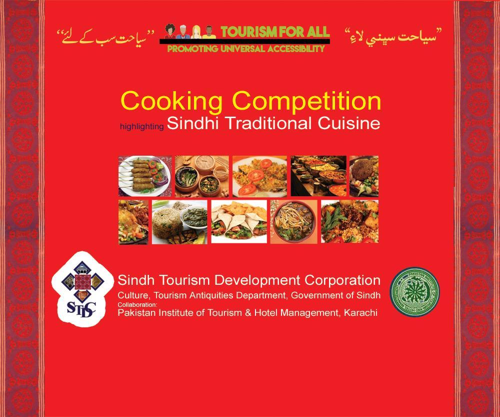 III. SINDHI CUISINE COMPETITION: Arrangements will be made with the coordination of Pakistan Institute