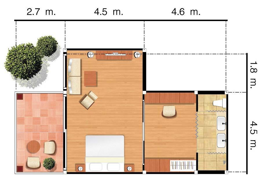 rooms villa 96 units (64 sqm.) 52 units (64 sqm.) 14 units (78 sqm.) 10 units (78 sqm.) 3 units (114 sqm.) 2 units (204 sqm.