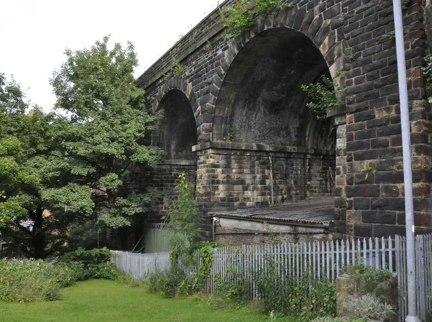 Railway (1886) Slaithwaite Viaduct MVL3 & 4 Huddlesfield & Manchester