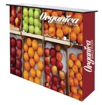 Slider Banner Stand 8 x 8 to 10 x 10 81" to 120 W - 41.