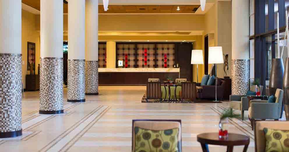 FLY ABOVE EVERY EXPECTATION. INCLUDING YOUR OWN. At Orlando Airport Marriott Lakeside, we welcome you to explore comfort and convenience at a whole new level.