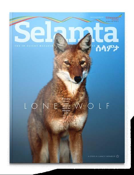 Selamta Magazine On the Leading Edge Selamta is the editorial voice of Ethiopian
