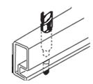The Step Drill is used to drill the proper size hole in screen frame for plunger latches, all in a single operation.