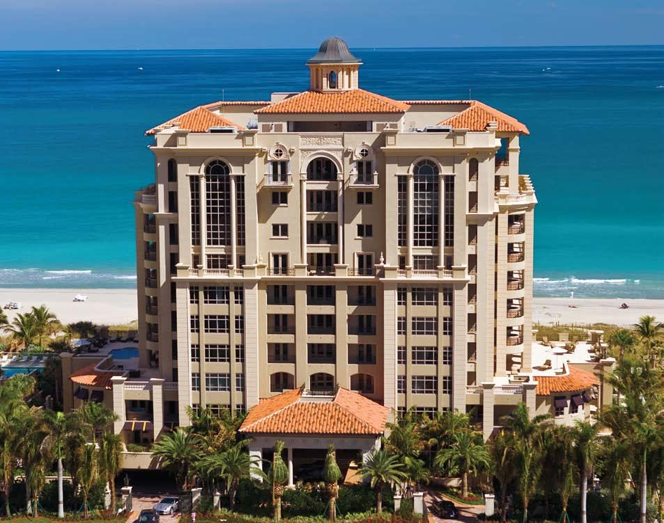 Luxuria Living Lush palm trees sway gently in the breeze. The warm ocean laps against the pristine Florida beach, and five-star concierge service tends to your every need.