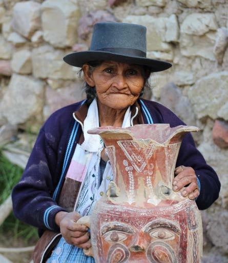Sabina Barrientos Oré: I am 78 years old, I was born in Hualgayocc, a community from Moya.