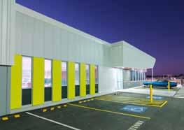 Originally constructed in 2000, the facility has recently been divided into two buildings with segregated traffic flow and dedicated, secure hardstand areas.