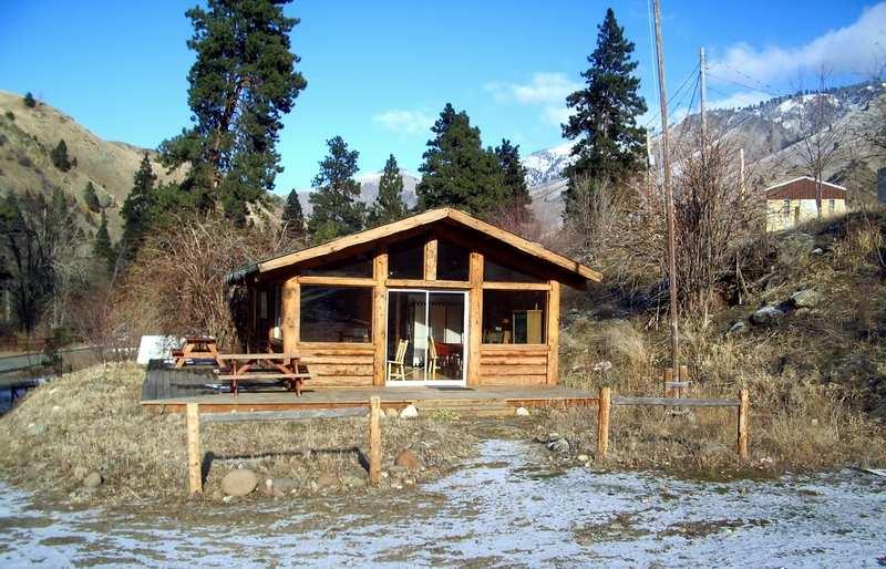 log cabin (no plumbing) that is also included in the sale and