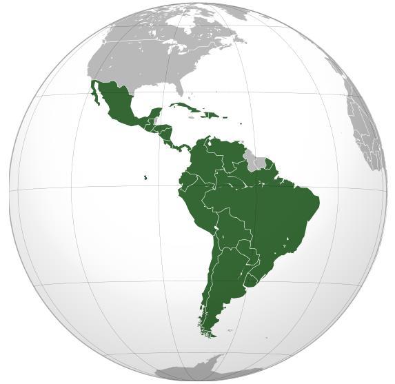 Latin America and Caribbean States ANGUILA ANTIGUA Y BARBUDA ARGENTINA ARUBA BAHAMAS BARBADOS BELICE BERMUDA BOLIVIA BRASIL BRITISH VIRGIN ISLANDS CAYMAN ISLANDS COSTA RICA COLOMBIA CUBA CHILE DFT