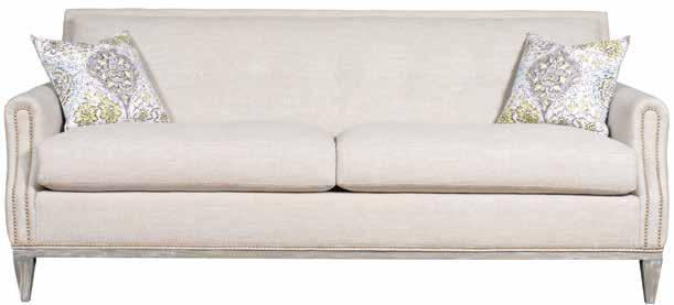jemma Sofas, Chairs & Ottomans v934-2s jemma sofa Fabric Leather Overall Size W 84.5 D 36.