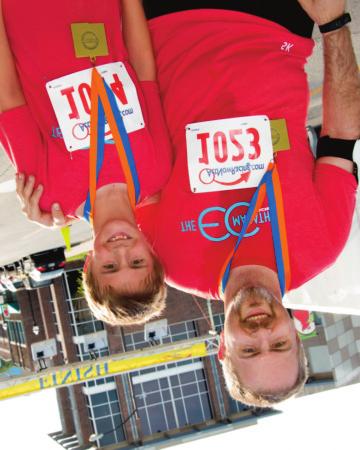 Because there are only 90 rappel spots, we also host Run to the Edge, (5K & fun run); Slow Roll, (an event