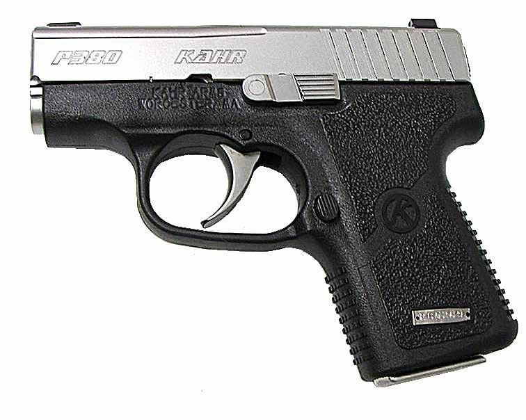 15 GREAT GUNS FOR CONCEALED CARRY 3 KAHR P380 Extremely thin, lightweight, and almost miniscule, the P380 pistol from Kahr, chambered for the.