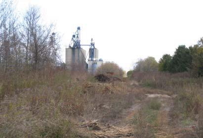 3-1 Abandoned railway line along