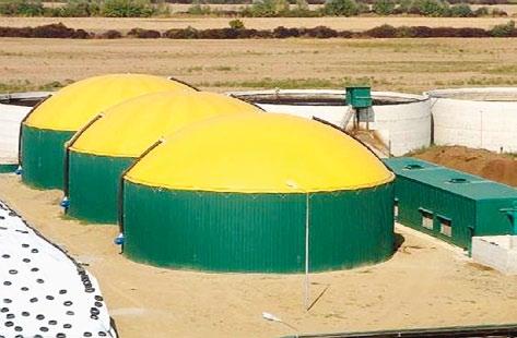 Sl. 4.8 Izgled biogas postrojenja u Ivankovu iznosi na njive i koristi kao đubrivo.