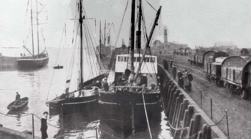 The Peoples Harbour Whitstable s origins & shellfish harvesting date back to Roman times Circa 1832 a