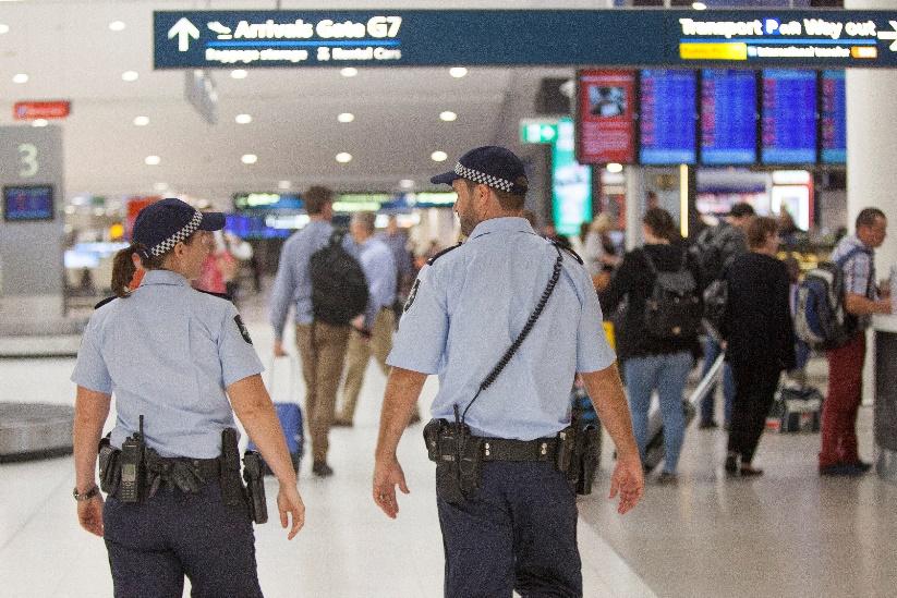 Airport Watch Australian Federal Police, in partnership with the Office of Transport Security maintain a 24/7 phone line for airport users to report suspicious or unlawful behaviour.