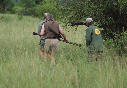 If need be, depending on the circumstances, one can also hunt in the conservancy with permission of the owner.