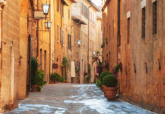 Pienza is a UNESCO World Heritage Site which dates back to the 14th century and very famous for its