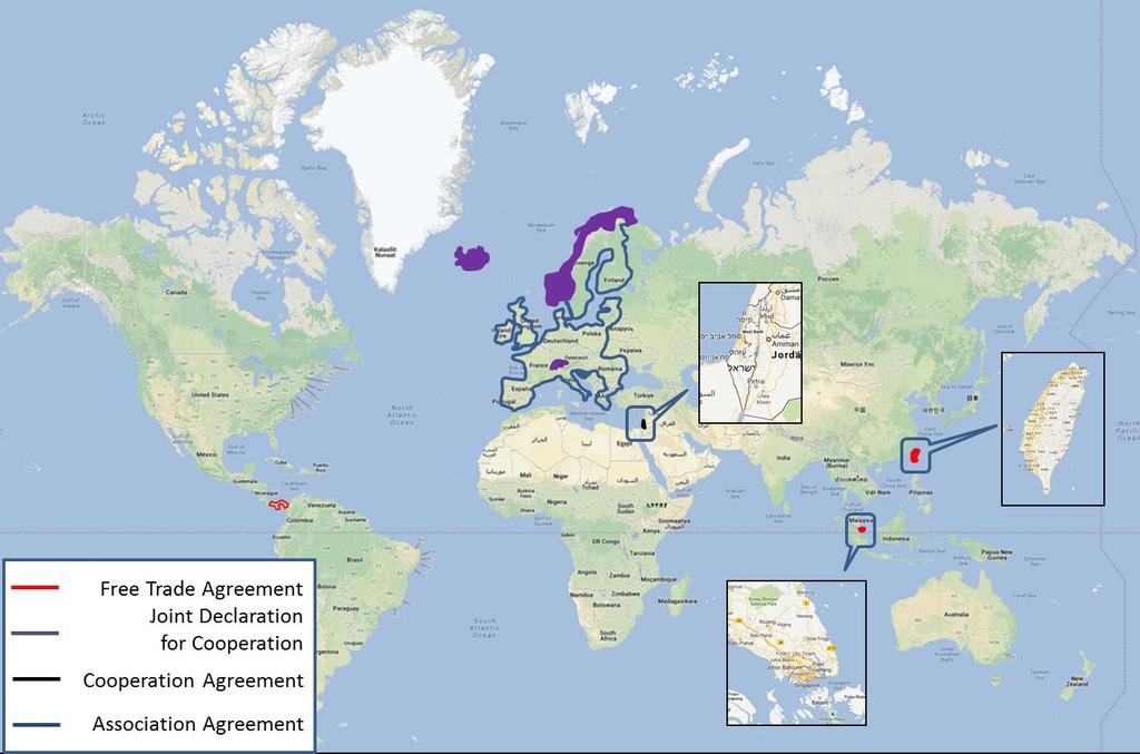 Panama s Free Trade Agreements Rest of the world Taiwan Singapore Israel Vietnam EFTA - 4 Countries o Norway o Iceland o Switzerland o