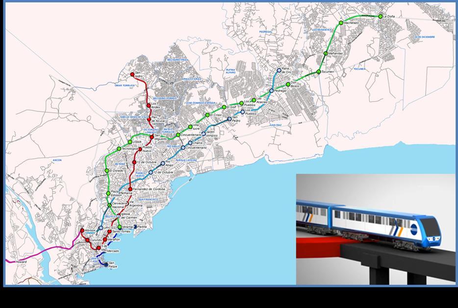 Lenght: 14km Extension project for line 1 to be