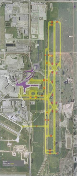 4 th Runway (RDP) 17L Environmental Assessment completed Noise contour and electronic zoning protection in place