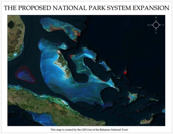 A map of the proposed MPA sites and park expansions listed above can be found in