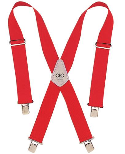 25/ea 110BLU Heavy-Duty Work Suspenders Blue Adjustable to fit all sizes Elastic rear straps for added comfort 2 Wide