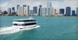 2:00 pm Sightseeing Cruise Miami-Island Queen. Sit back and relax for an unforgettable fully-narrated bilingual sightseeing cruise along scenic Biscayne Bay.