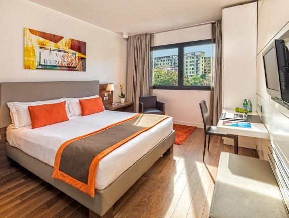 In addition to the services offered in the other rooms, these rooms also offer: 42-inch Smart TV USB chargers and international plug Ortho-memory pillows Bathrobe and slippers Kettle SMART &