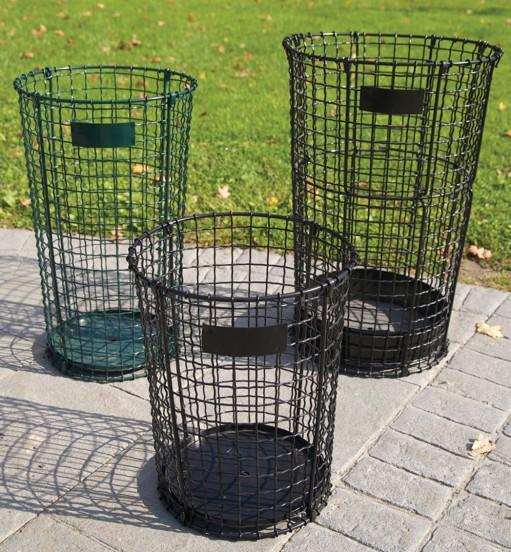 TRASH BASKETS & VASES EXP The EXP is the classic expanded metal receptacle.