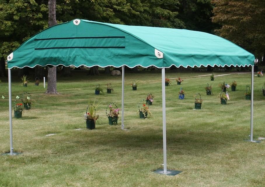 manufactures a complete line of oval tents, frames and parts which are interchangeable with Steril tent products. Our goal is to offer the best possible value and a choice in oval tent needs. See pg.