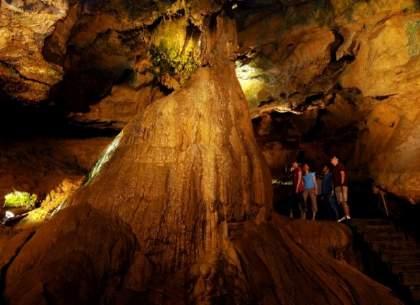 Their experienced guides are eager to take you "up" into the mountain and then "down" underground all the while stopping to show the splendor that thousands of