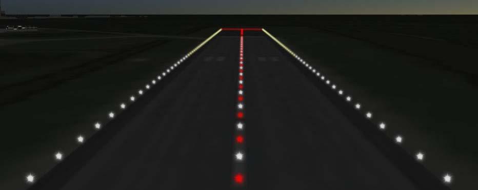 Runway edge lights system Runway Edge Lighting is located along the edges of the area declared for use as