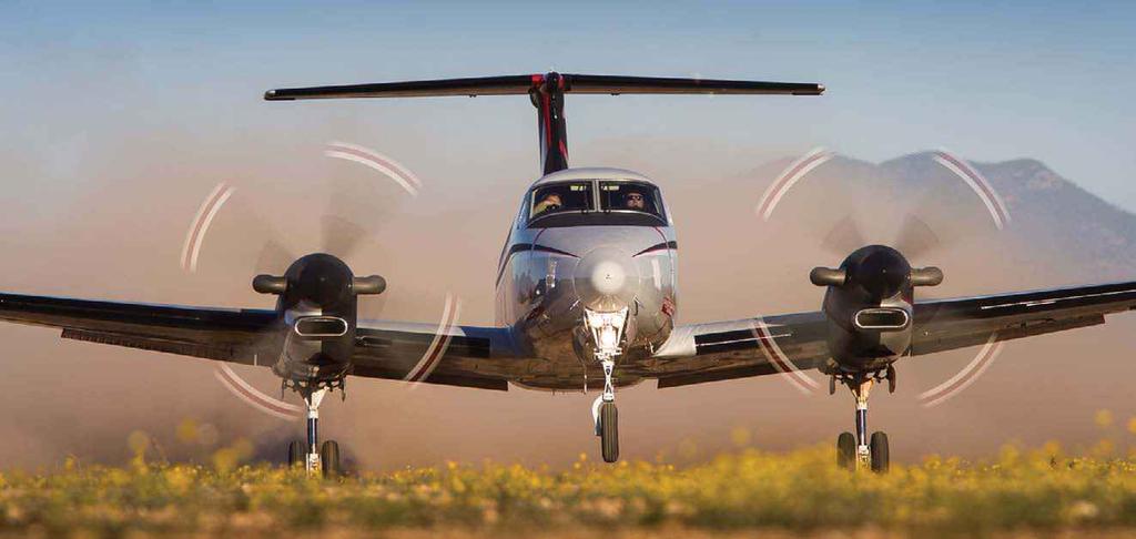 The King Air exceeds expectations in a traditional corporate transport role, a cargo role or, more