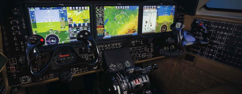 ENHANCED FLIGHT PLANNING Enjoy direct access to critical information such as waypoints, routing, weather and all flight