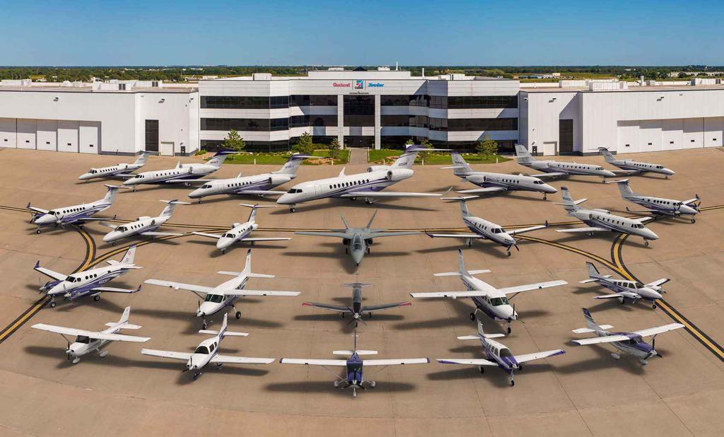 INNOVATION PERFORMANCE LEADERSHIP THE WORLD S LEADING AIRCRAFT MANUFACTURER Textron Aviation brings smart innovation to the market leveraging the latest technology in our industry-leading Beechcraft,