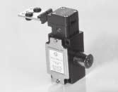 Optionally: key-operated selector switch interlocking device with electromagnetic principle of operation (type SVE, see page 14) and controllable key release (for 1 to 3 keyoperated selector