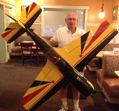 Jim Branaum brought in his ARF Sukhoi 31 that is almost ready to fly. The plane has a 68 inch wing span and is powered with a SPE- 40cc engine.